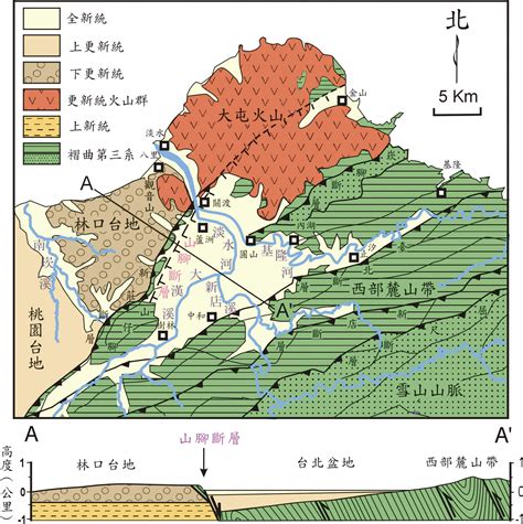 區域地質圖